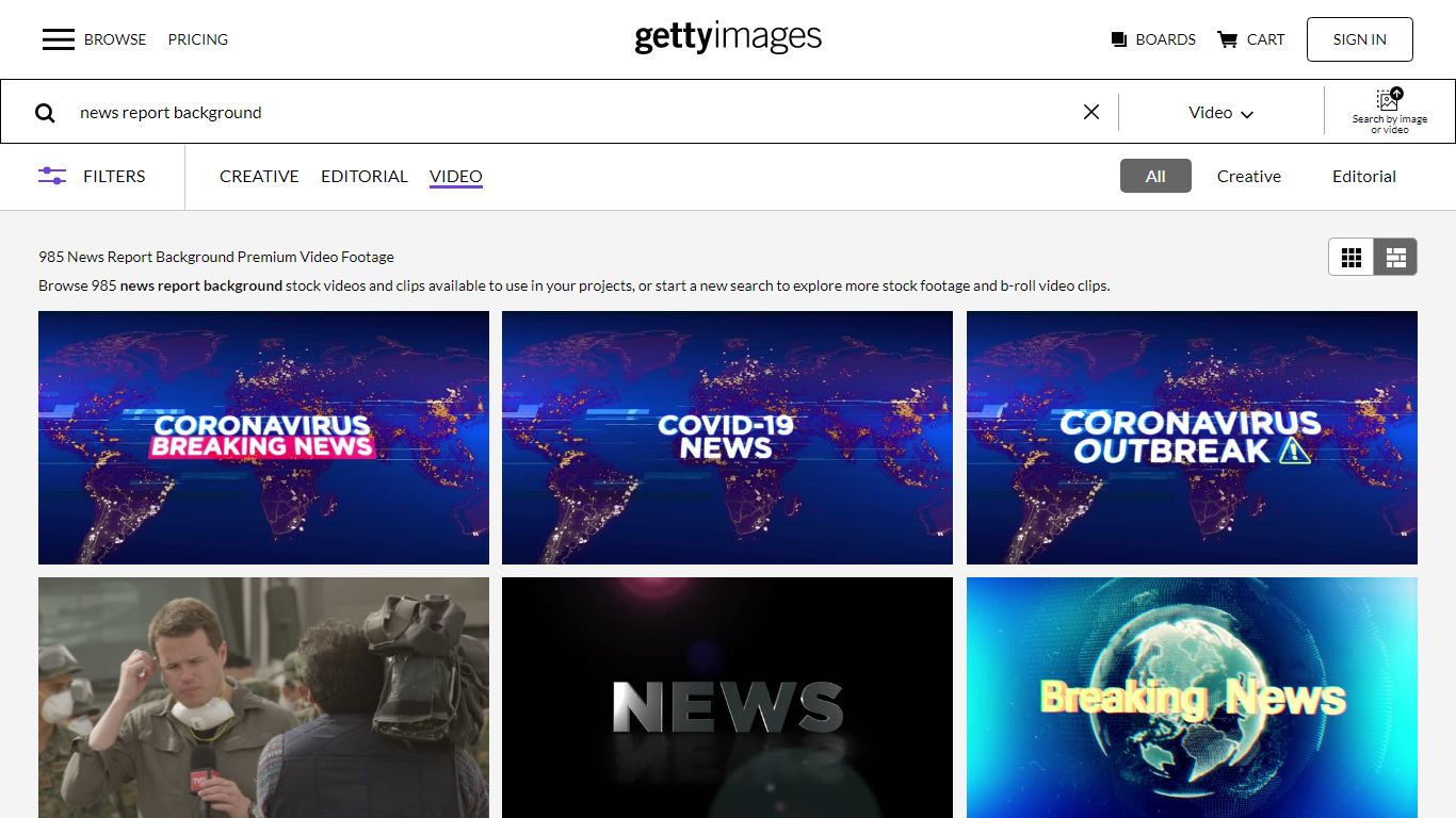 News Report Background Videos and HD Footage - Getty Images